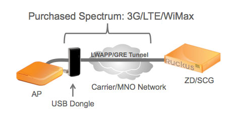 Purchased Spectrum: 3G/LTE/WiMax